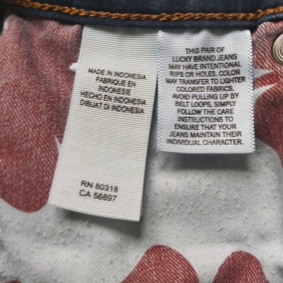 LUCKY BRAND | Women's Charlie Legging Jeans Blue Size 24 - Picture 13 of 15